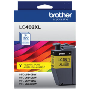 Brother LC402XLYS cartucho de tinta 1 pieza(s) Original Alto rendimiento (XL) Amarillo Brother LC402XLYS cartucho de tinta 1 pieza(s) Original Alto rendimiento (XL) Amarillo
