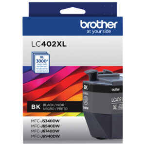 Brother LC402XLBKS cartucho de tinta 1 pieza(s) Original Alto rendimiento (XL) Negro Brother LC402XLBKS cartucho de tinta 1 pieza(s) Original Alto rendimiento (XL) Negro