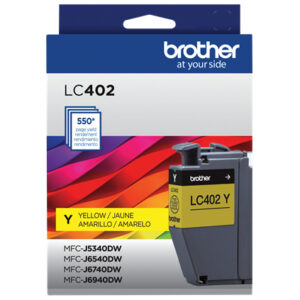 Brother LC402YS cartucho de tinta 1 pieza(s) Original Rendimiento estándar Amarillo Brother LC402YS cartucho de tinta 1 pieza(s) Original Rendimiento estándar Amarillo