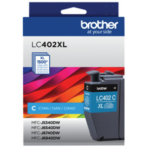 Brother LC402XLCS cartucho de tinta 1 pieza(s) Original Alto rendimiento (XL) Cian Brother LC402XLCS cartucho de tinta 1 pieza(s) Original Alto rendimiento (XL) Cian