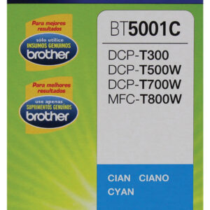 Brother BT5001C cartucho de tinta 1 pieza(s) Original Extra (Súper) alto rendimiento Cian Brother BT5001C cartucho de tinta 1 pieza(s) Original Extra (Súper) alto rendimiento Cian