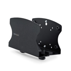 StarTech.com Bracket Soporte de Montaje en Pared para PC – Soporta CPU de hasta 18kg – Ajustes sin Herramientas de 5cm a 20cm – Estante Mural para Caja de Ordenador de Sobremesa
