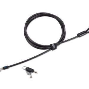 Kensington Slim N17 2.0 cable antirrobo Plata 1,8 m
